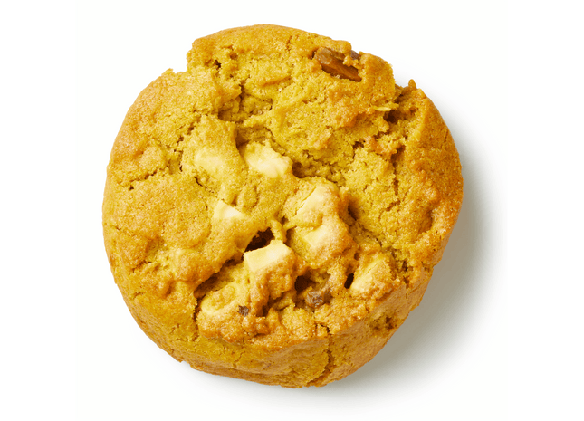 Pistache witte chocolade cookie