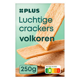 Luchtige crackers Vezelrijk