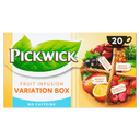 Pickwick Fusion fruit tea variety box
