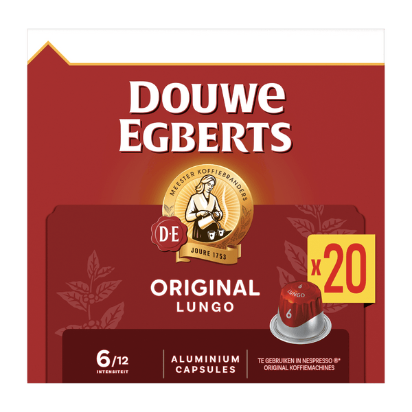 Douwe Egberts Lungo original Kaffeekapseln Vorteilspackung