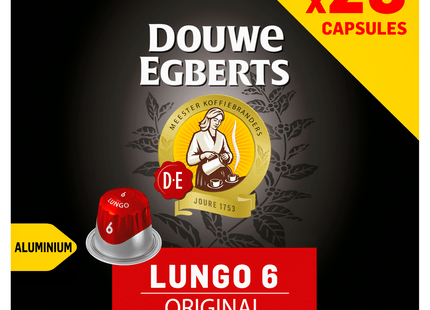 Douwe Egberts Lungo original koffiecups voordeelpak