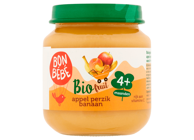 Bonbebe Bio 4mF0404 Appel Perzik Banaan