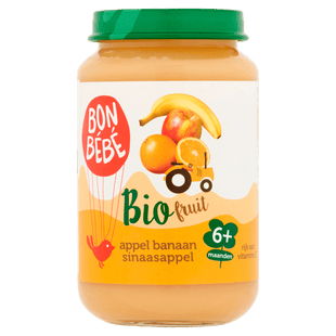 Bonbebe Organic 6mF0606 Apfel Banane Orange