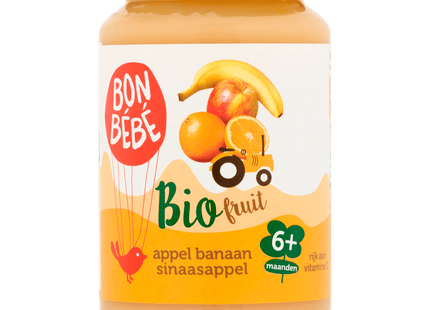 Bonbebe Bio 6mF0606 Appel Banaan Sinaasappel