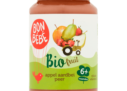 Bonbebe Bio 6mF0601 Appel Peer Aardbei