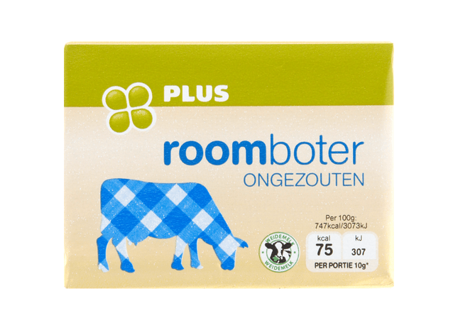 Roomboter ongezouten