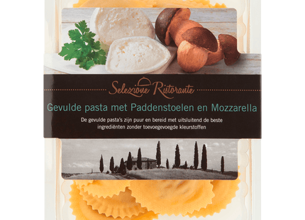 Selezione Ristorante Gevulde pasta paddenstoelen mozzarella  Dutchshopper