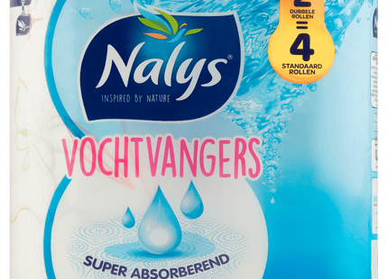 NALYS Vochtvangers keukenpapier dubbele rol