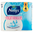NALYS Vochtvangers keukenpapier dubbele rol