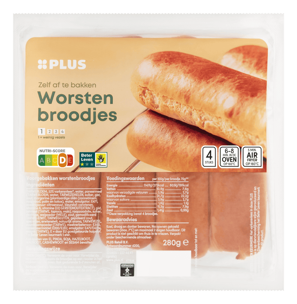 Würstchenbrötchen Beter Leven