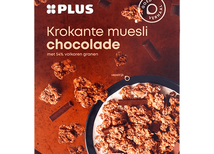 Krokante muesli chocolade