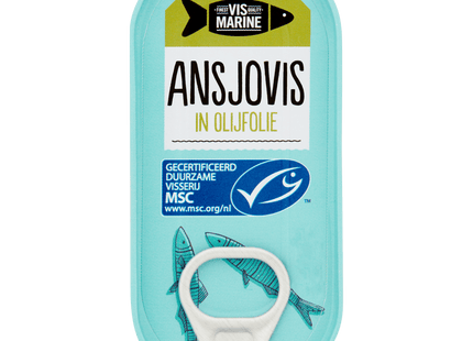 Vis Marine Ansjovis in olijfolie MSC  Dutchshopper