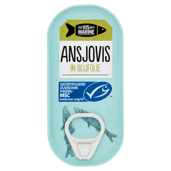 Vis Marine Ansjovis in olijfolie MSC