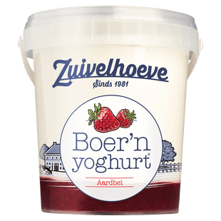 Zuivelhoeve Boer'n Yoghurt Aardbei