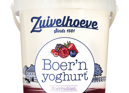 Zuivelhoeve Boer'n Yoghurt Bosvruchten