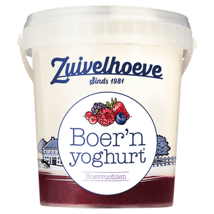 Zuivelhoeve Boer'n Yoghurt Bosvruchten