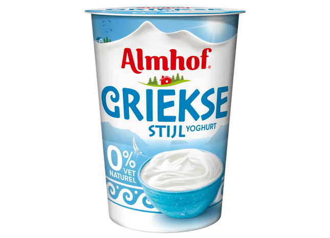 Almhof Yoghurt Griekse stijl 0% vet