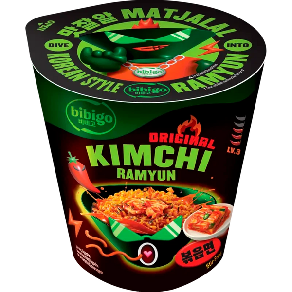 Bibigo Kimchi ramyun original noodles cup