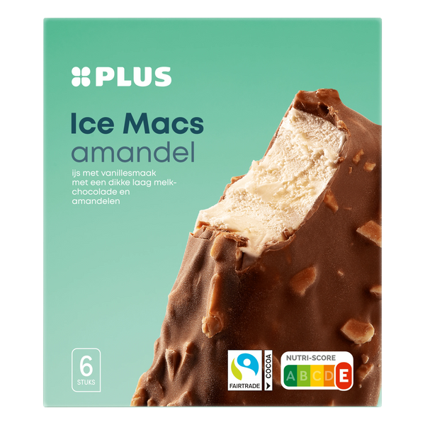 Icemacs almond Fairtrade