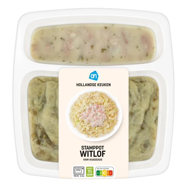 Stamppot witlof kaassaus