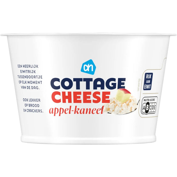 Cottage cheese appel-kaneel