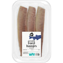 Gerookte forel haasjes