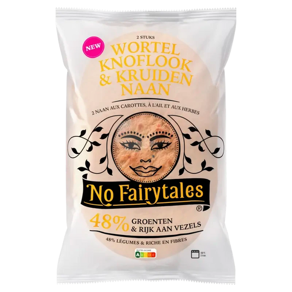 No Fairytales Knoflook & kruiden naan