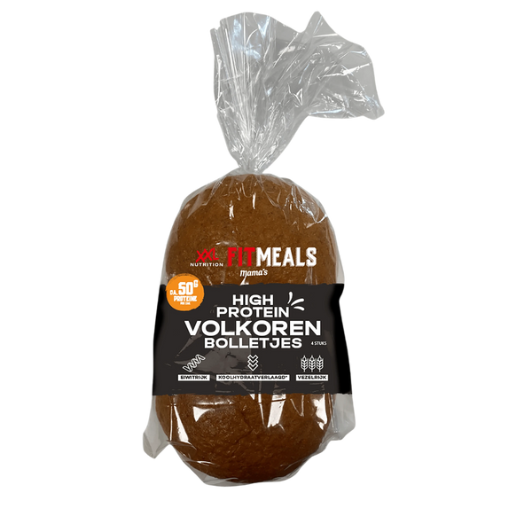 XXL Nutrition Volkoren bollen 4 stuks