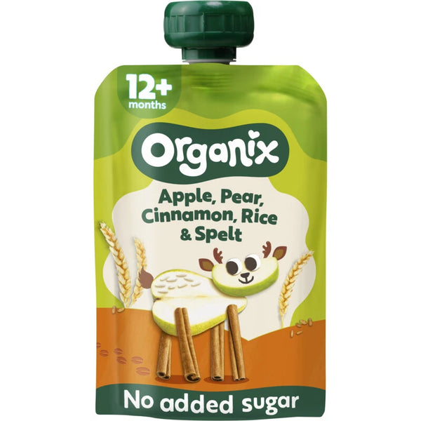 Organix Knijpfruit apple