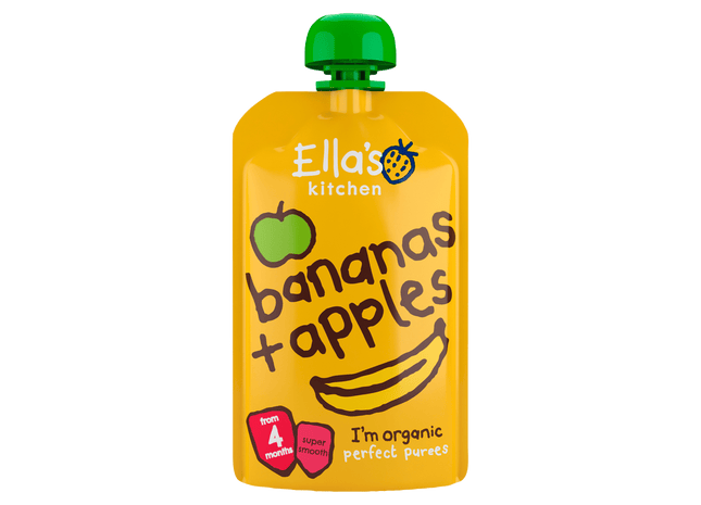 Ella's Kitchen Banaan appel 4+