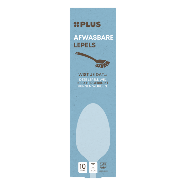 Lepel herbruikbaar 19cm