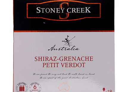 Stoney Creek Shiraz Grenache &amp; Petit Verdot wine tap