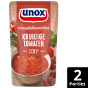 Unox Soep in zak kruidige tomatensoep
