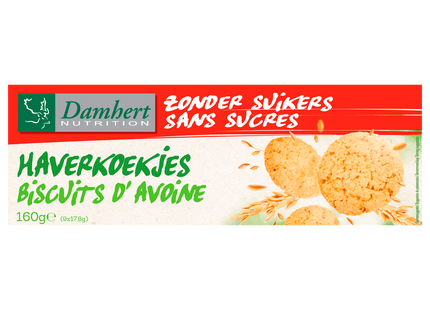 Damhert Haverkoekjes zonder suikers
