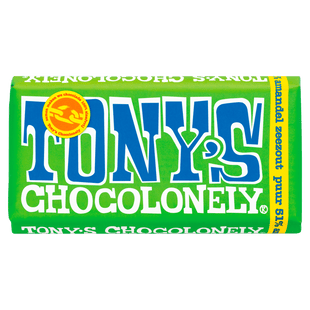 Tony's Chocolonely Chocolade Puur amandel zeezout