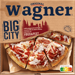 Wagner Großstadtpizza Budapest Peperoni