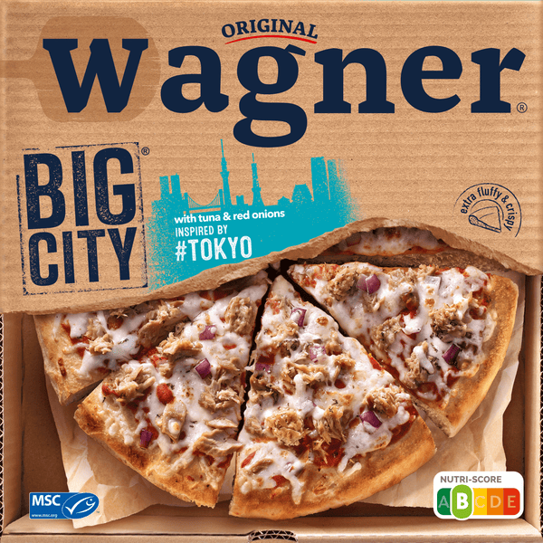 Wagner Großstadtpizza Tokio Thunfisch