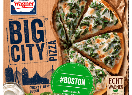 Wagner Big city pizza boston spinazie kaas