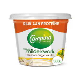 Campina Magere kwark vanille