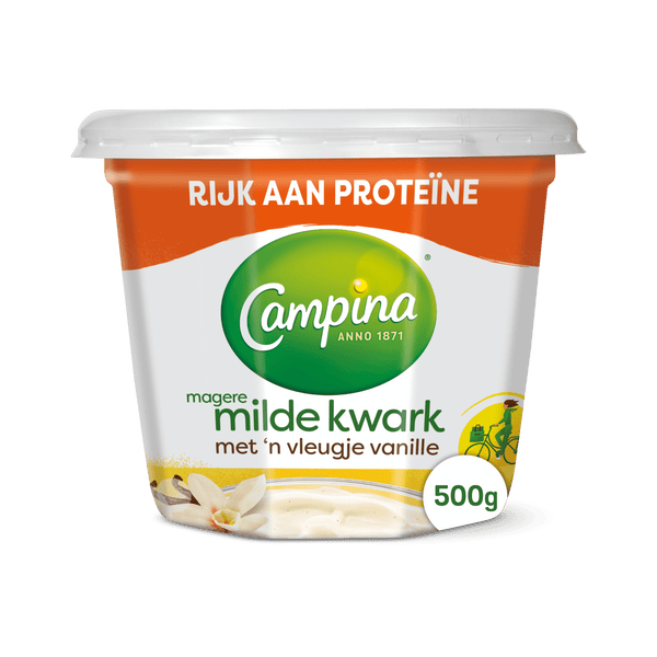 Campina Magere kwark vanille