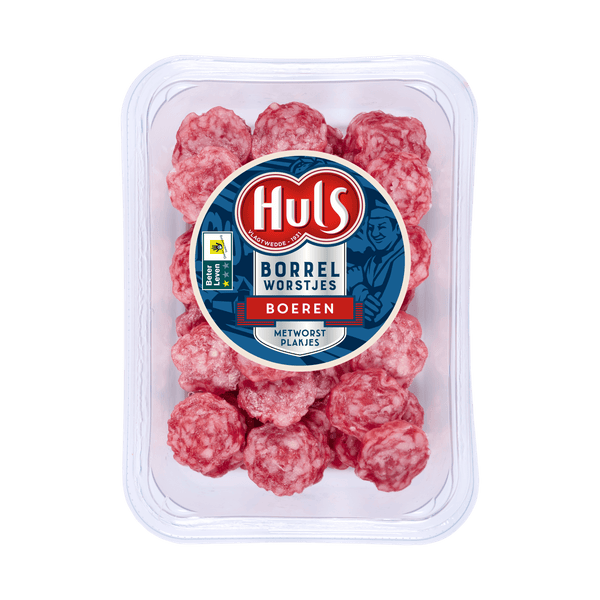 Huls Boerenmetworstplakjes BL1