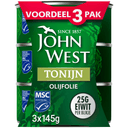 John West Thunfischstücke in Olivenöl MSC 3er-Pack