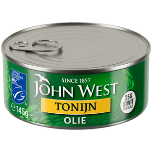 John West Tonijnstukken in zonnebloemolie MSC