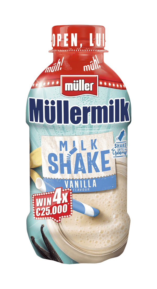 Müllermilk Milchshake Vanille