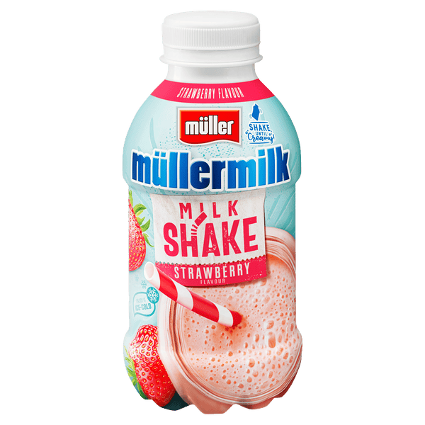 Müllermilk Milchshake Erdbeere
