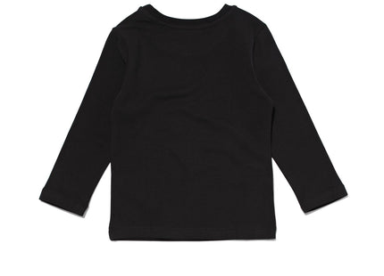 kinder t-shirt - biologisch katoen zwart