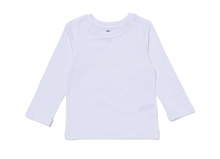 kinder t-shirts - biologisch katoen - 2 stuks wit
