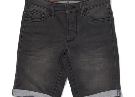 children's shorts jog denim black