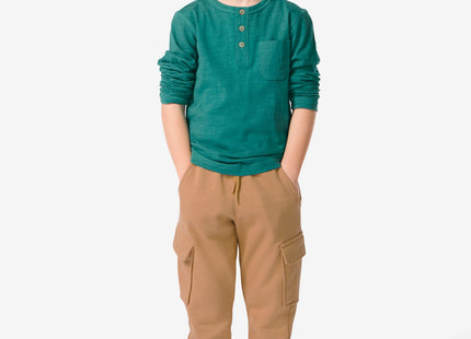 children's cargo sweat pants sand