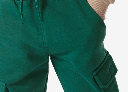 children's cargo sweat pants green